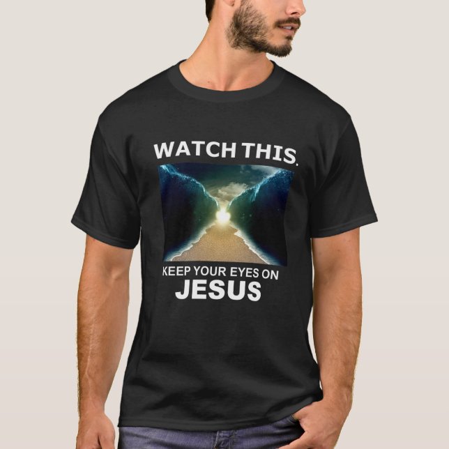 Camiseta Mira Este Mito Del Mar Rojo De Moisés Jesús De Pas (Anverso)