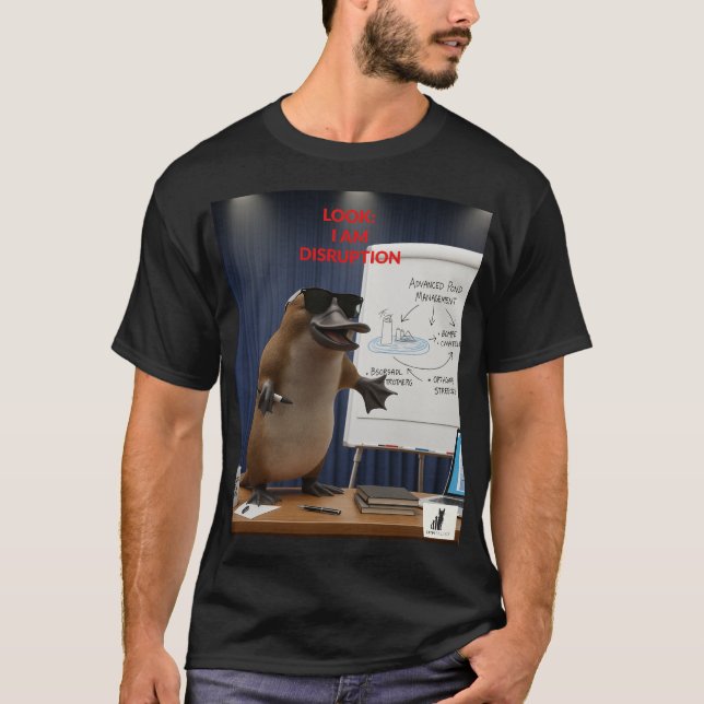 Camiseta Mira, Estoy Perturbada (Anverso)