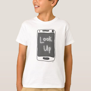 Camiseta "Mira hacia arriba"