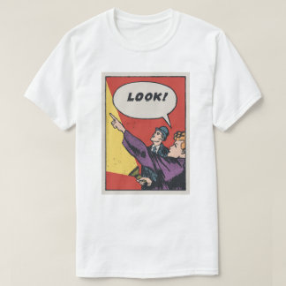Camiseta ¡MIRA! La Cosa en el Cielo • Arte de Cómic de la E