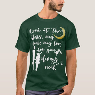 Camiseta Mira las estrellas de mi querido y gracioso día de