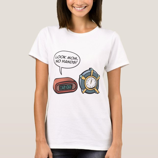 Camiseta ¡Mira Mamá, No Hay Manos! (Anverso)