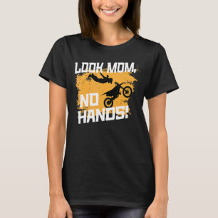 Camiseta Mira mamá No Manos Sucias Bicicletas Niños Bicicle