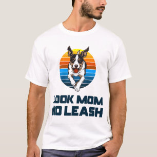 Camiseta Mira Mamá Sin Correa Divertido Regalo Retro Para M