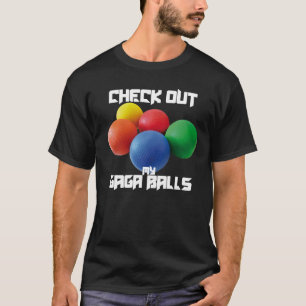 Camiseta Mira mi juego de béisbol Gaga Ball