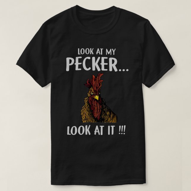 Camiseta Mira Mi Mirada De Pecker (Diseño del anverso)