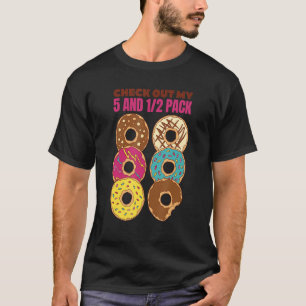 Camiseta Mira mi paquete de 5 y 12 unidades Donut