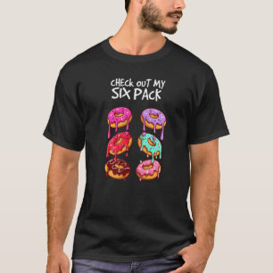 Camiseta Mira mi paquete de seis Foodie Donut