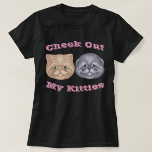 Camiseta Mira mis gatitos