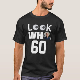 Camiseta Mira Quien Cumple 60 Años Foto Personalizada Diver