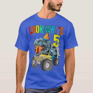 Camiseta Mira quién es el quinito monstruo de cumpleaños Di