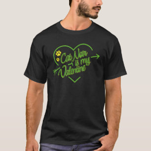 Camiseta Miraculous Ladybug Día de San Valentín Cat Noir es