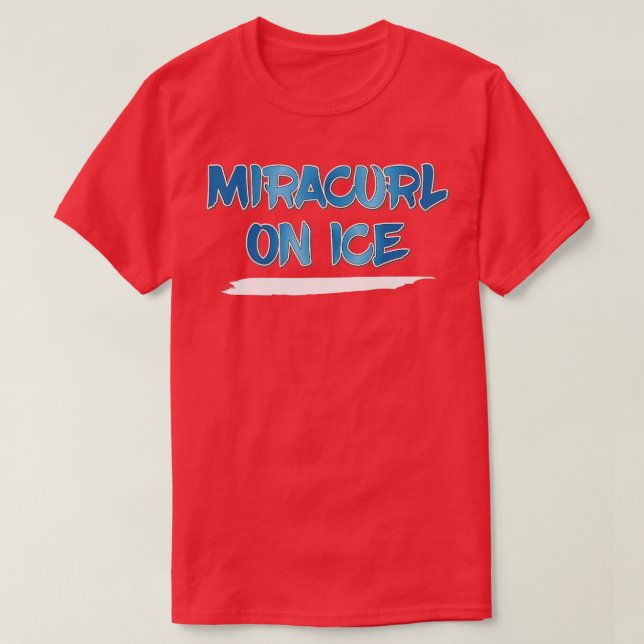 Camiseta Miracurl En Curling De Hielo (Diseño del anverso)