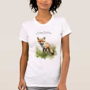 Camiseta Mirada Ámbar: Zorro de Prado, personalizado