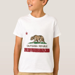 Camiseta Mirada apenada bandera de la república de