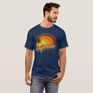 Camiseta Mirada apenada retra del sol de California