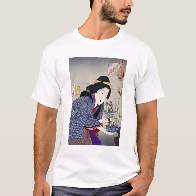 Camiseta Mirada como si ella quiera cambiar: El aspecto (Anverso)