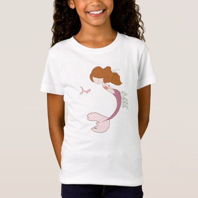 Camiseta Mirada de la sirena (Anverso)