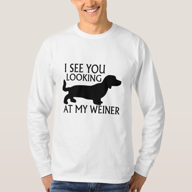 Camiseta Mirada de mi Weiner (Anverso)