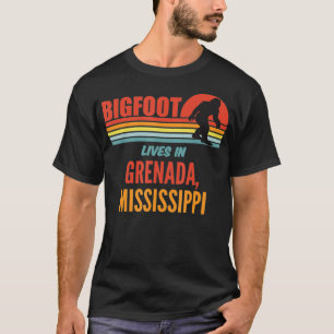 Camiseta Mirada De Pie Grande En Granada Mississippi