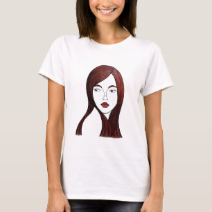 Camiseta mirada de soslayo