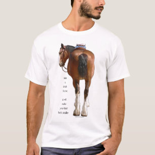 Camiseta Mirada del extremo de Clydesdale pequeña