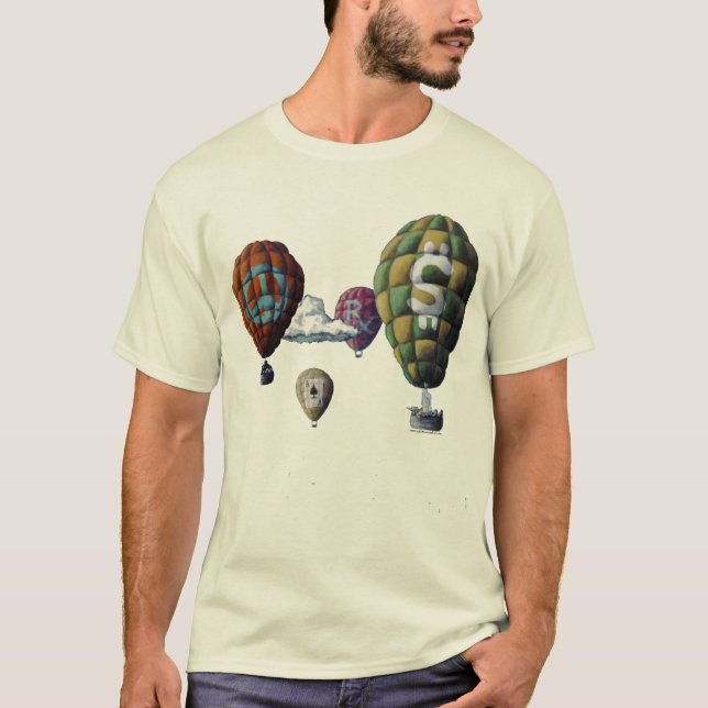 Camiseta ¡"Mirada! ¡Encima en del aire! (Anverso)