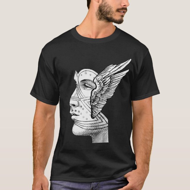 Camiseta Mirada fija mercurial (Anverso)