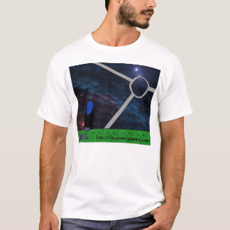 Camiseta Mirada hacia fuera adentro al espacio