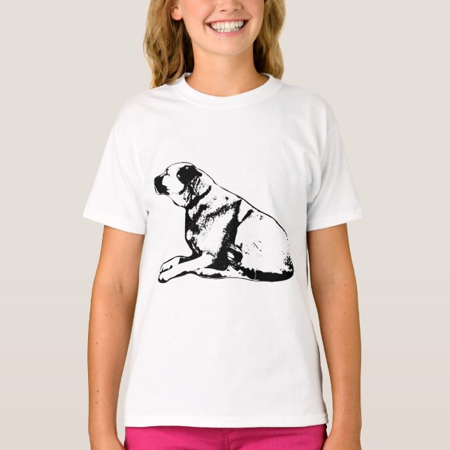 Camiseta Mirada Tranquila (Anverso)
