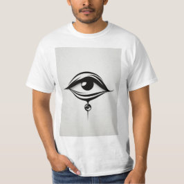 Camiseta "Mirada Visionaria: Tee de diseño que atrapa los o