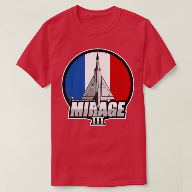 Camiseta Mirage III (Diseño del anverso)