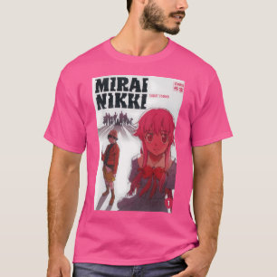 Camiseta Mirai Nikki - Cubierta futura del diario 1