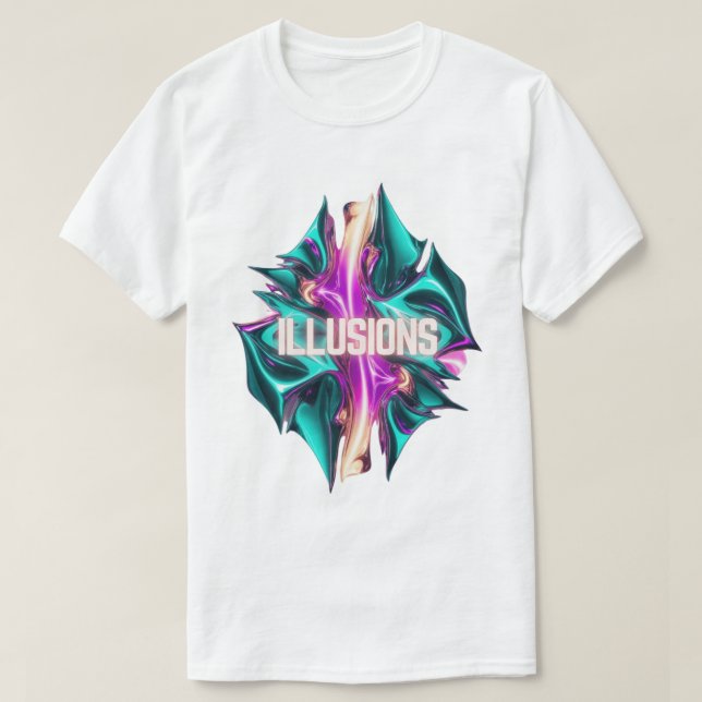 Camiseta Mirajes místicos - Ilusiones (Diseño del anverso)