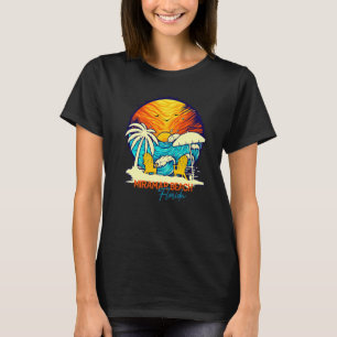 Camiseta Miramar Beach Sunset Florida Vacaciones Parejas Fa