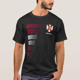 Camiseta Miramar Florida Bandera Emblem Miramar FL Patrióti