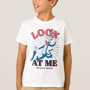 Camiseta Mírame Gato En El Gorra