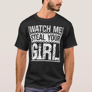 Camiseta Mírame robar tu pieza de ajedrez Chica