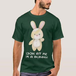 Camiseta Mírame, soy un conejito Personalizado de traje dul