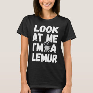 Camiseta Mírame, soy un disfraz de Halloween de LEMUR