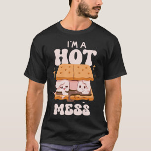 Camiseta Mírame, soy un dulce de ajedrez caliente.