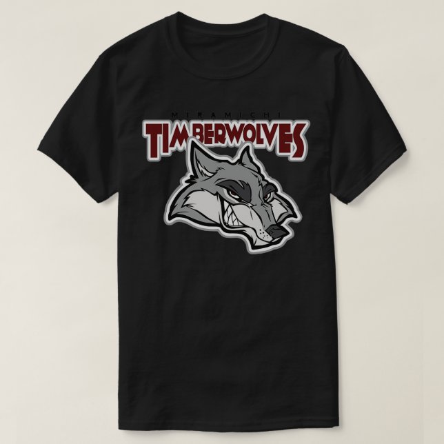 Camiseta Miramichi Timberwolves (Diseño del anverso)