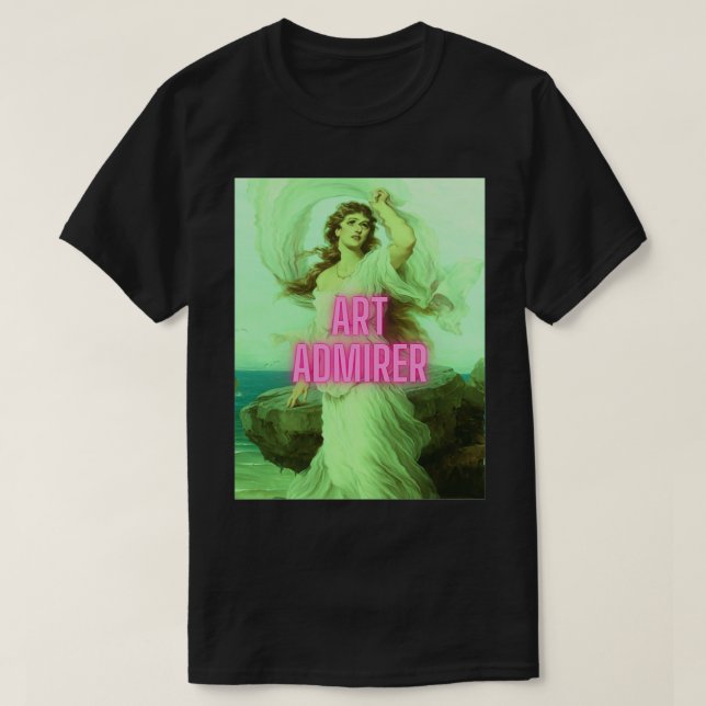 Camiseta Miranda Green ama el arte (Diseño del anverso)