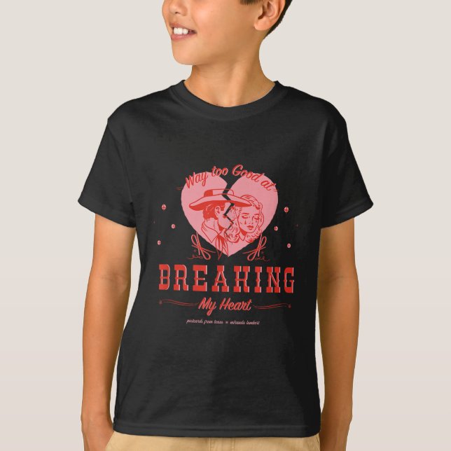 Camiseta Miranda Lambert Rompiendo Mis Postales Del Corazón (Anverso)