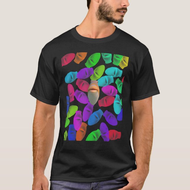 Camiseta Mirando el pescado - (¿TE ARRANCAS?) meme 1 (Anverso)