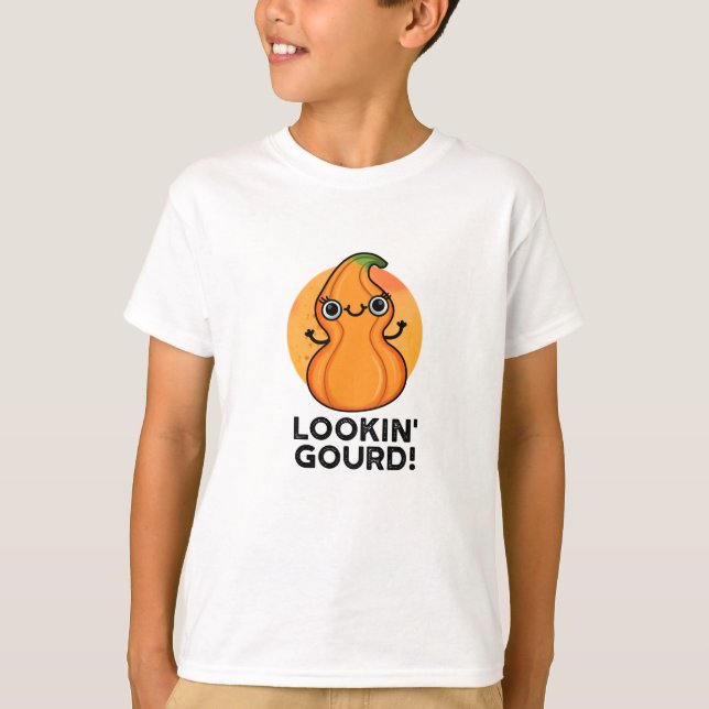 Camiseta Mirando Gourd Funny Veggie Pun (Anverso)