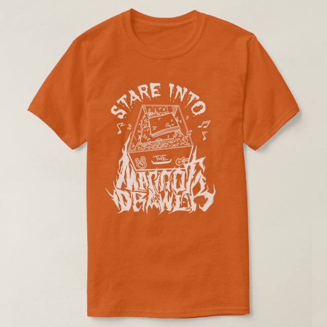 Camiseta Mirar Al Cajón De Maggot (Diseño del anverso)