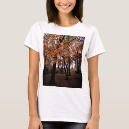Camiseta Mirar el otoño a los árboles