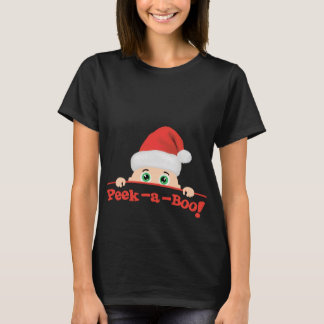 Camiseta Mire a escondidas el navidad de un abucheo