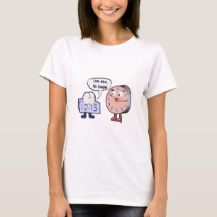 Camiseta ¡Mire a la mamá, ningunas manos!